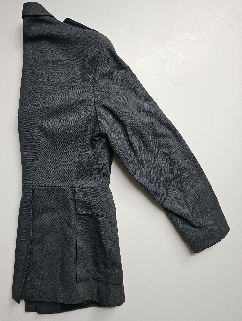 Swedish 1960s Army CBV Karlskrona M60 Dress Jacket w/ 3 Crown Buttons Size L - Picture 5 of 8